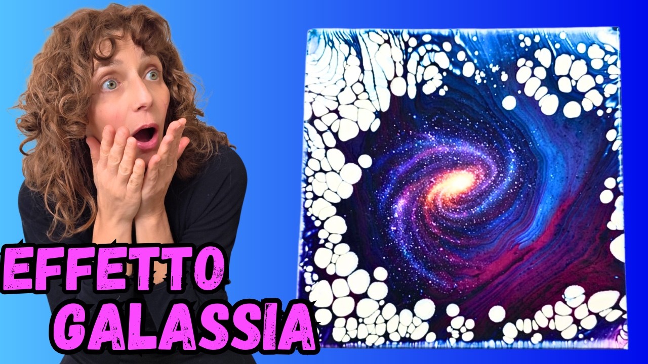 131. CREARE L'EFFETTO GALASSIA PARTENDO DA UNA COLATA