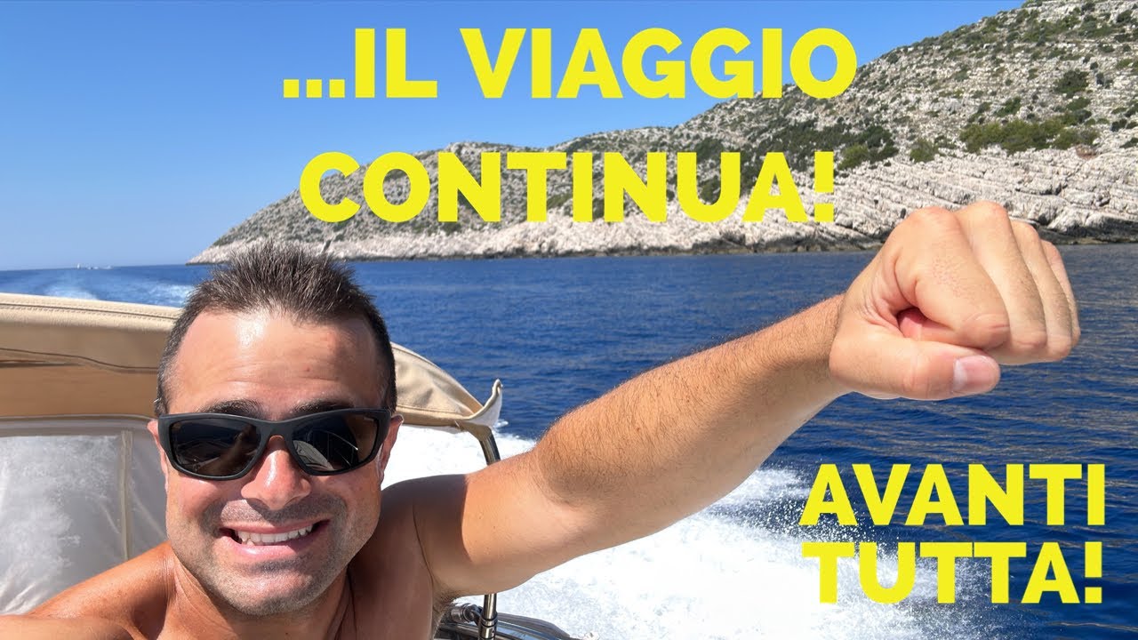LA MIA VACANZA SU UNA BARCA A MOTORE DI 11 METRI - secondo episodio Veruda Krivica  Sakarun