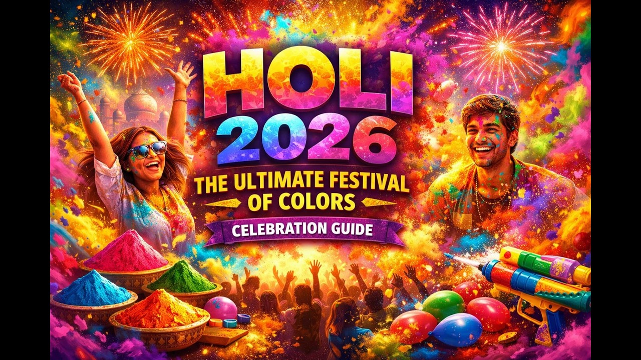 Holi 2026: The Ultimate Festival of Colors Celebration Guide