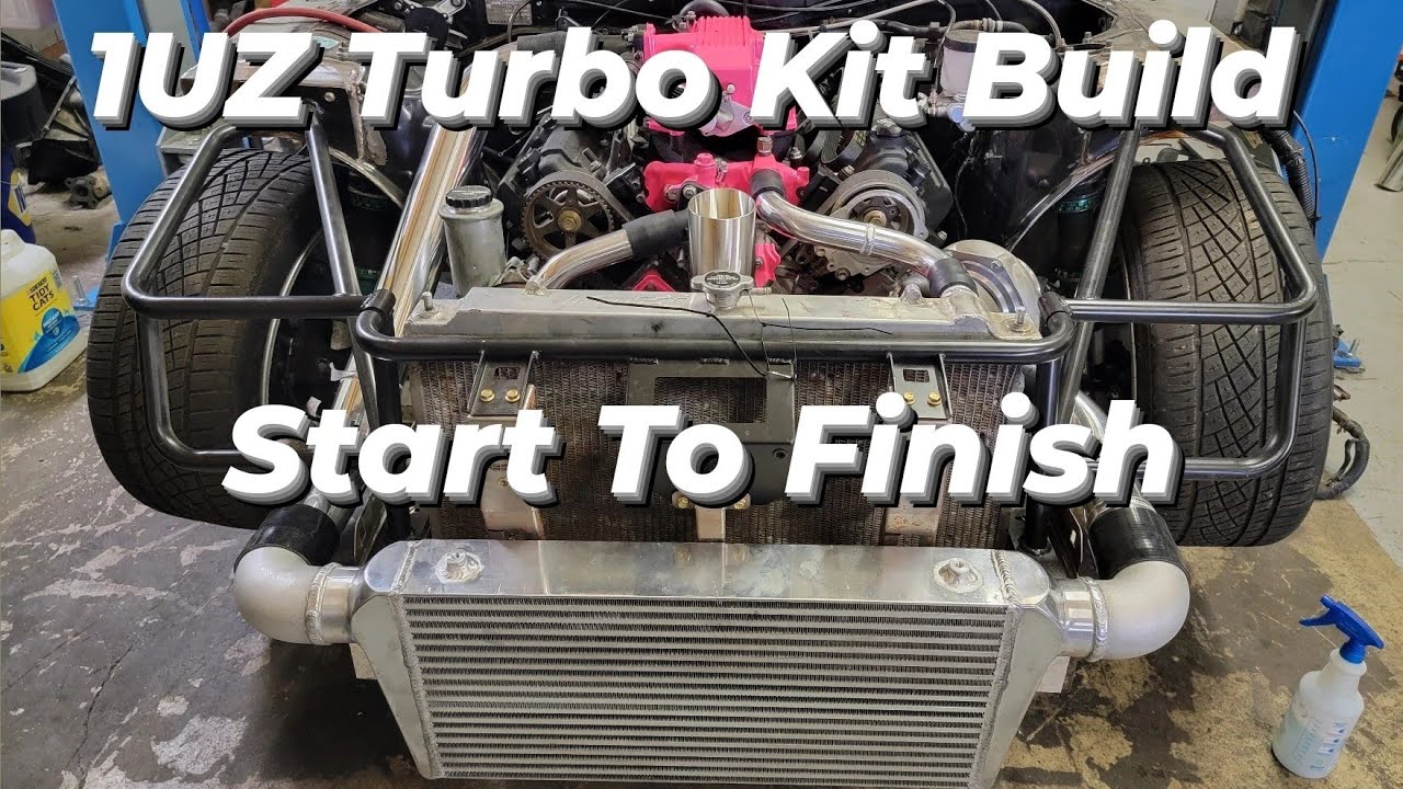 1UZ Swapped 240SX Turbo Kit Build (unique)