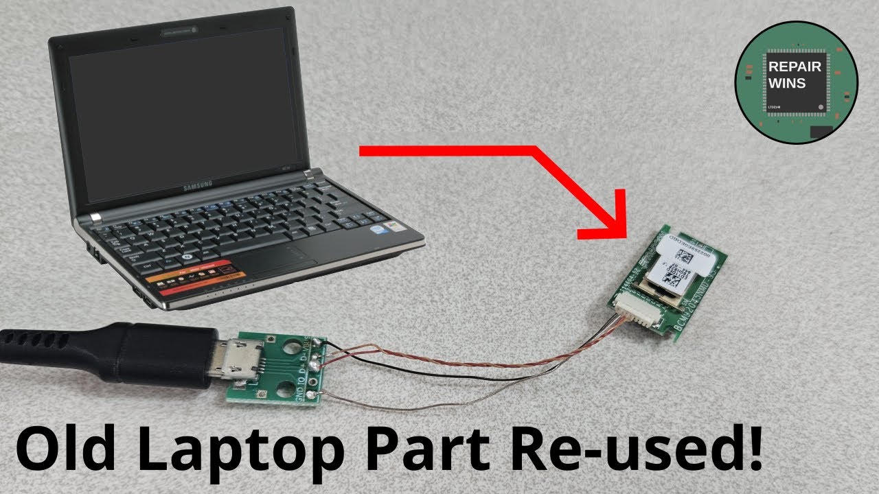 Old Laptop Bluetooth Adapter Made External - Reusing an Old Part