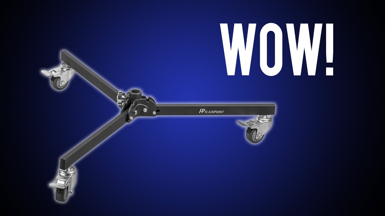 The Flaspoint Rolling Stand completely transforms your C-Stands for CHEAP!