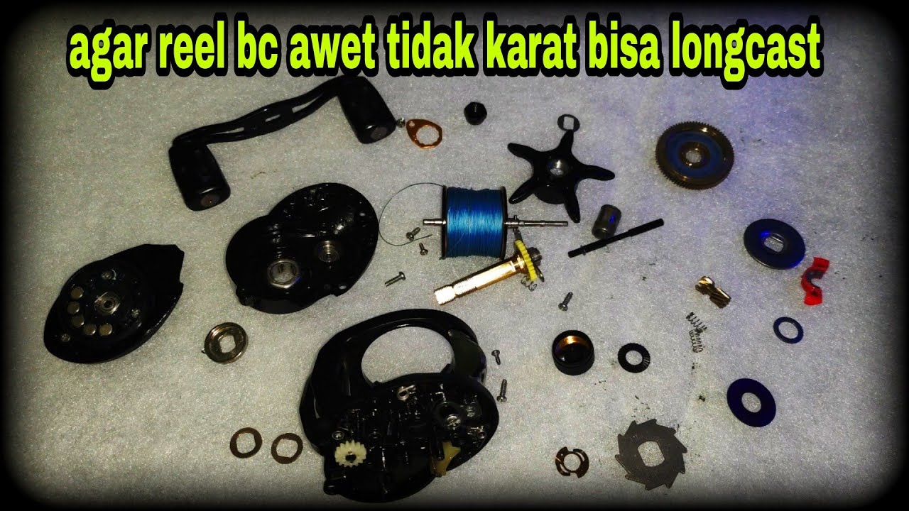 🔴 service rutin reel bc abu garcia promax 3 part 2 | castingboy