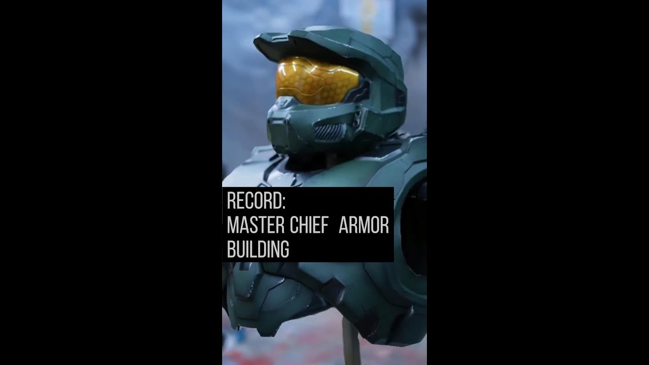 how to make the master chief armor suit with foam