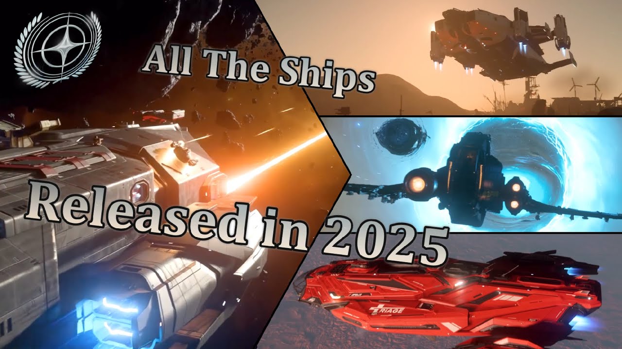 Star Citizen — 26+ кораблей за один год?; Star Citizen 2025 был невероятным.