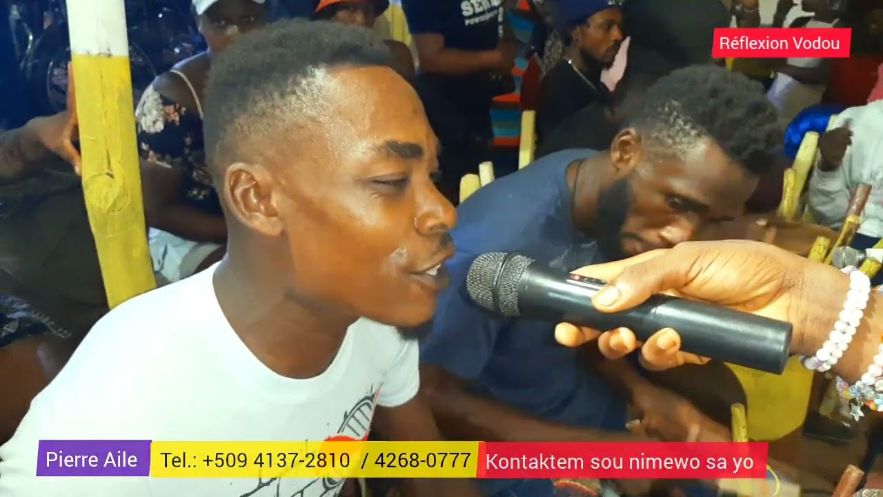 Seremoni pou lwa yopaske lwa yo soti pou yo Mangem, (kay Rougan Ti Manno)
