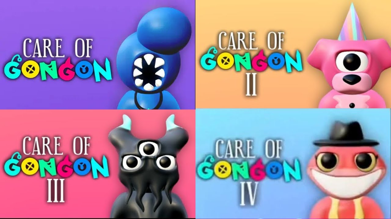 Care of Gongon (1, 2, & 3) - Jogo Completo