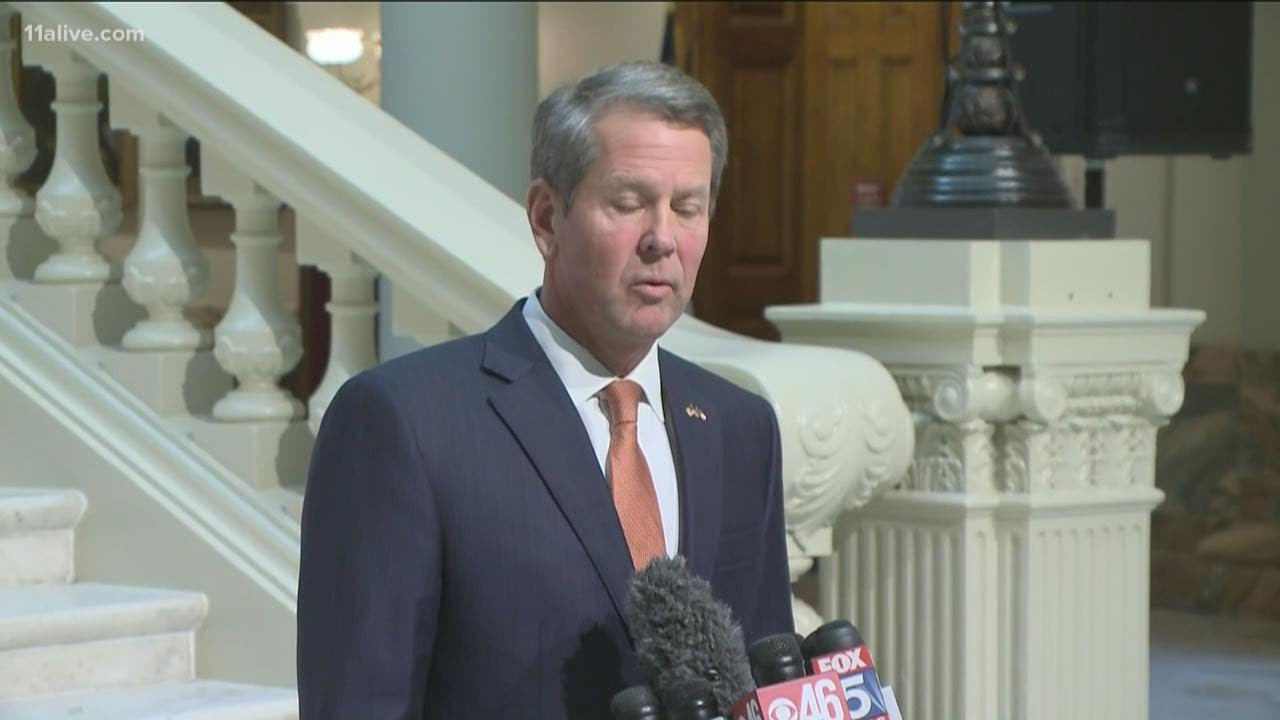 Gov. Kemp agitated by calls from President Trump to resign