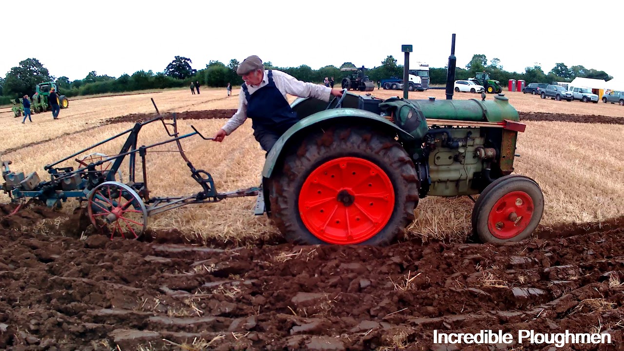 1938 Fordson Model N 2.2 Litre 4-Cyl Diesel Tractor (67HP) with Ransomes Plough