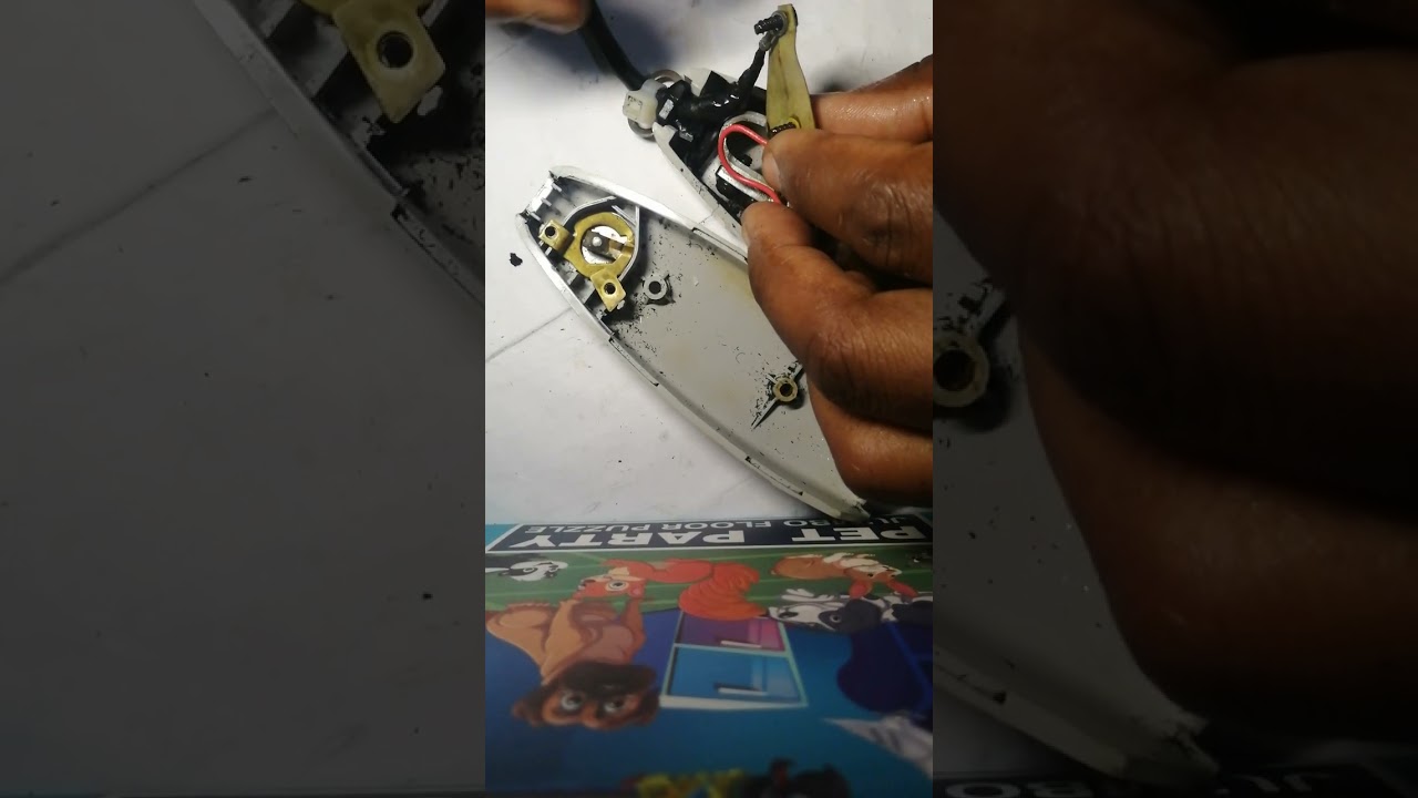 Andis T Outliner switch replacement after cord repair