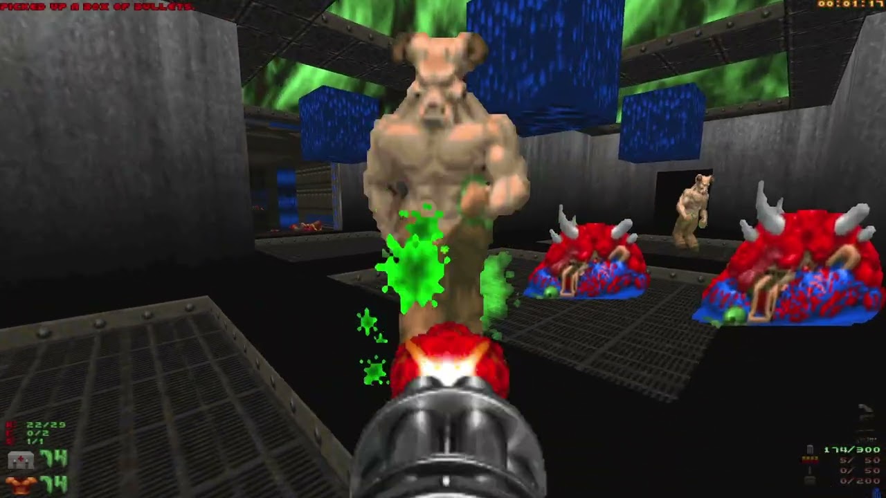 Doom II, 200 Line Massacre, MAP13 - Flood/Syphon