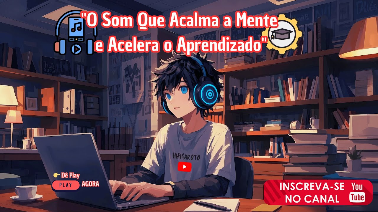 M&uacute;sica para Estudo Profundo, Concentra&ccedil;&atilde;o e Foco M&aacute;ximo | Lo-fi Eletr&ocirc;nico