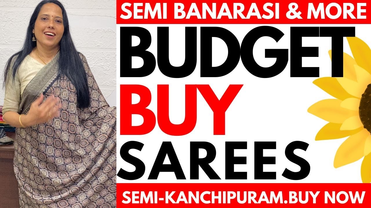 SAREE COLLECTIONS | SEMI-KANCHIPURAM | SEMI-BANARASI | 23AUG25