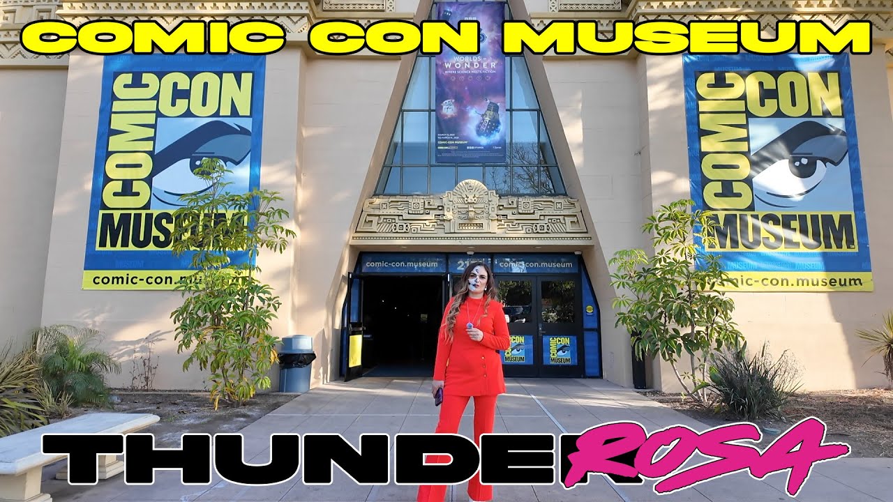 #ThunderRosa at the #ComicCon Museum