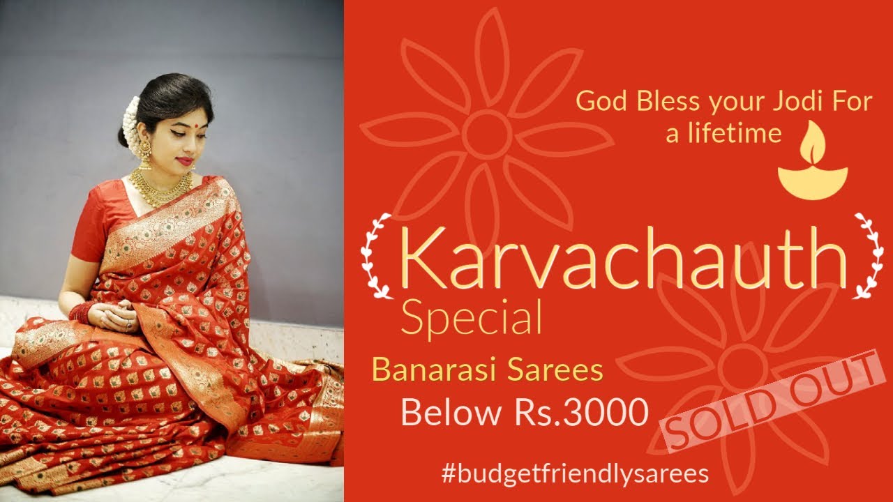 Debanjali's Hindi Series|Banarasi Silk Sarees within Rs.3000 || Karvachauth Special |Web Series 91|