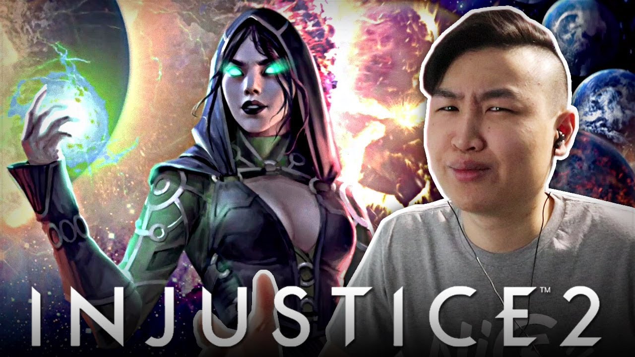 Injustice 2 - ENCHANTRESS Arcade Ladder Ending! [Playthrough/REACTION]