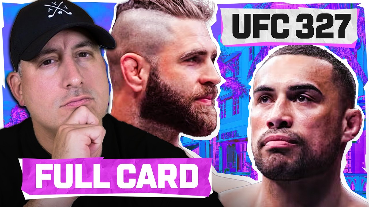 UFC 327: Prochazka vs Ulberg FULL CARD Picks, Predictions and Bets