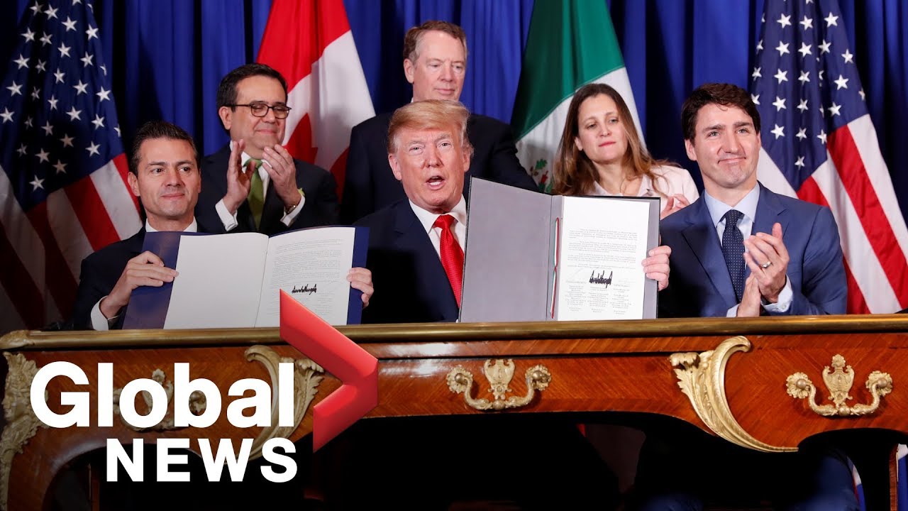 USMCA: U.S., Canada and Mexico sign trade agreement
