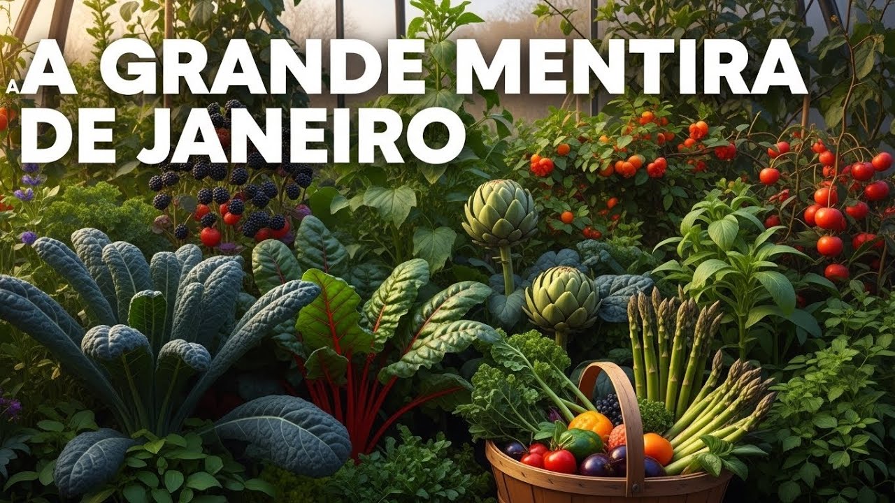 A Grande Mentira de Janeiro: 10 Sementes DE PLANTAS REBELDES