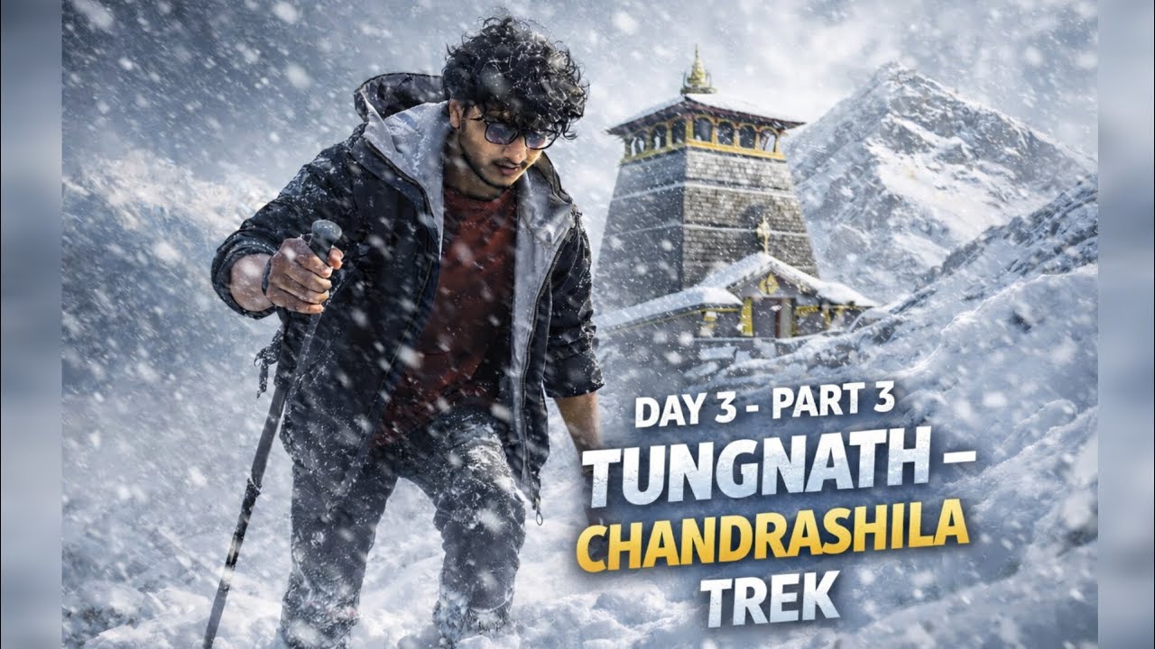 Part 3 | Mission Tungnath Chandrashila Complete | Day 3 | Early Morning 3 AM Jungle Trek.
