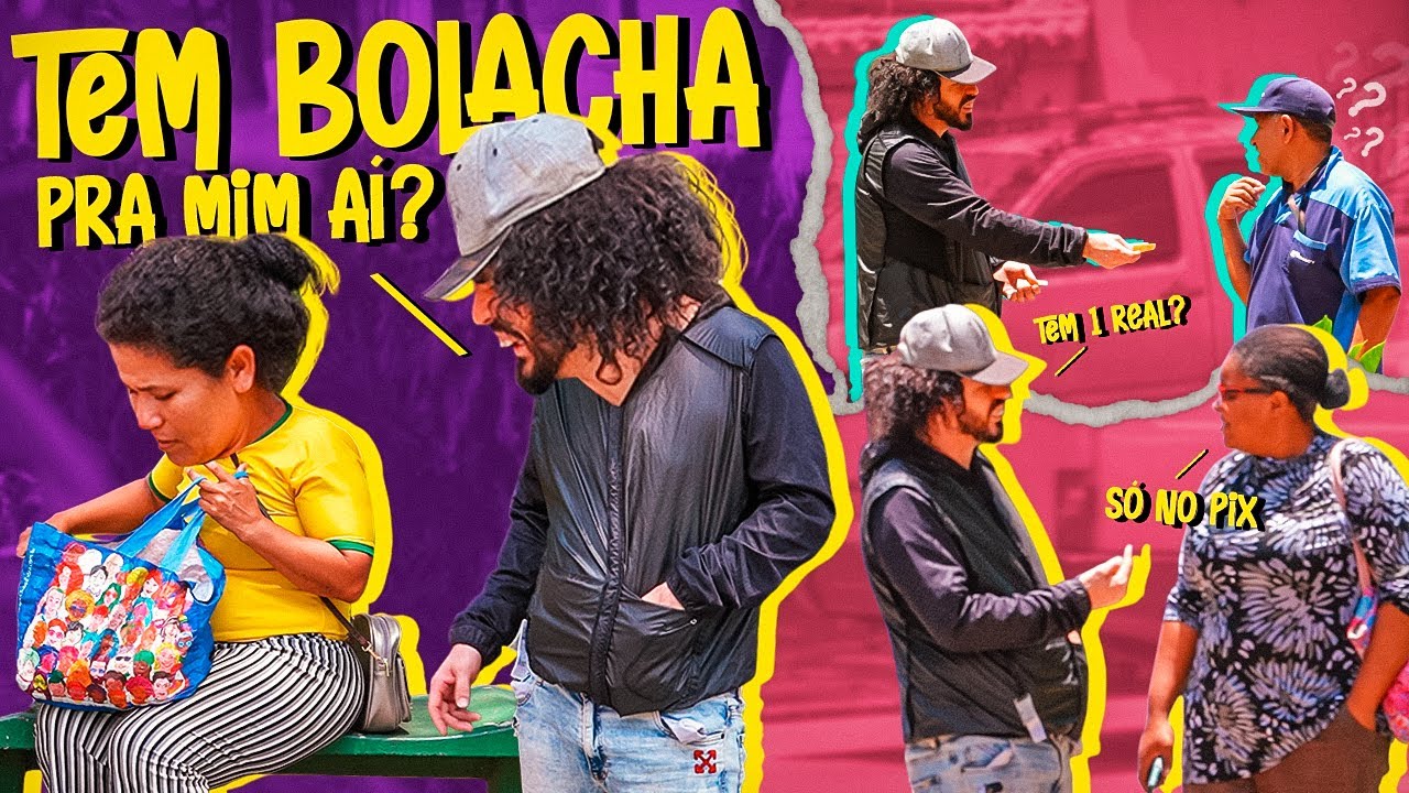PEGADINHA MENDIGO OSTENTACAO  100ZAO