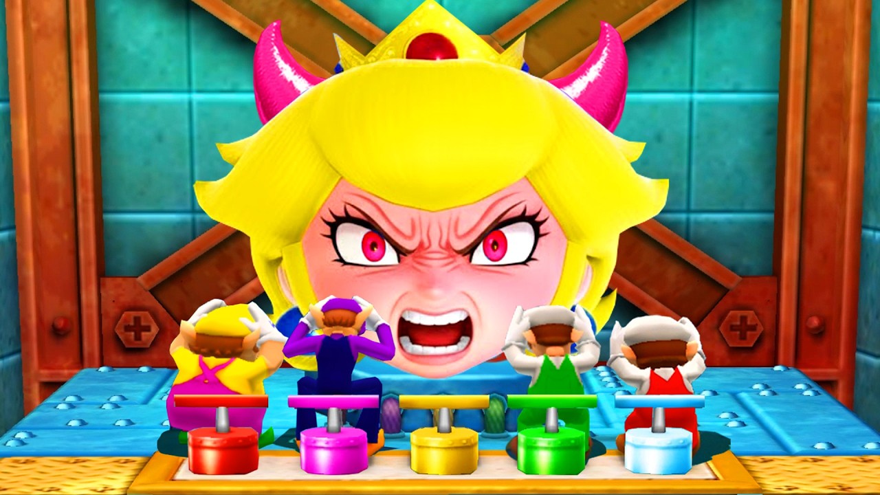 Mario Party The Top 100 Minigames – Who Survives Master CPU Madness?!