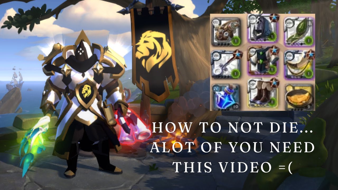 How to deal with damage as a healer in Albion Online!
