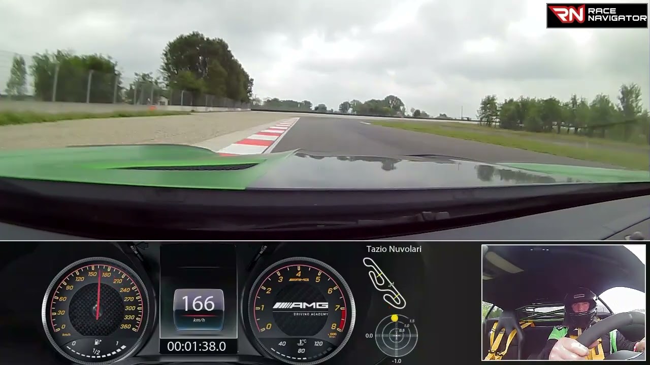 Tazio Nuvolari Patrick im Cup von der Strecke gejagt, MERCEDES AMG GTR Serien zustand, 02:30.991
