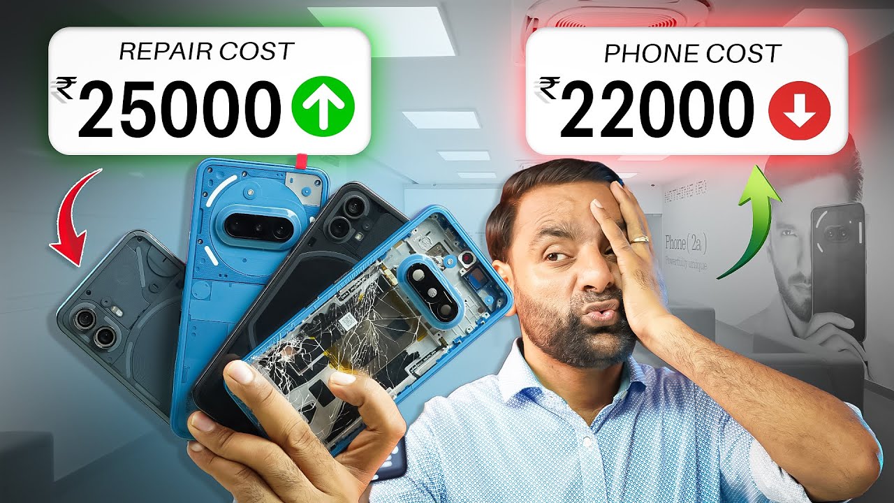 Shocking Reality of Nothing & CMF Phone Service | ft Phone 3a, Phone 2 Pro, Phone 2 | Drop Test