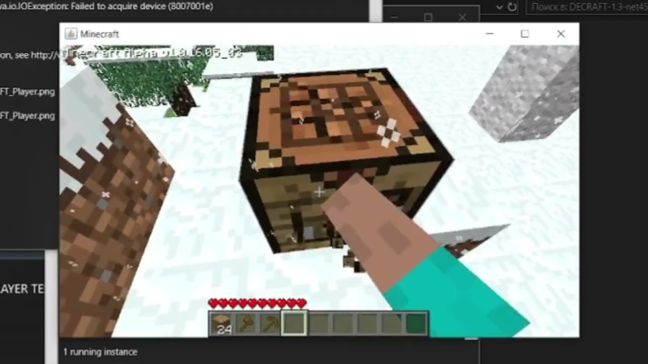 Minecraft alpha 1.0.16.05_03 remake +link