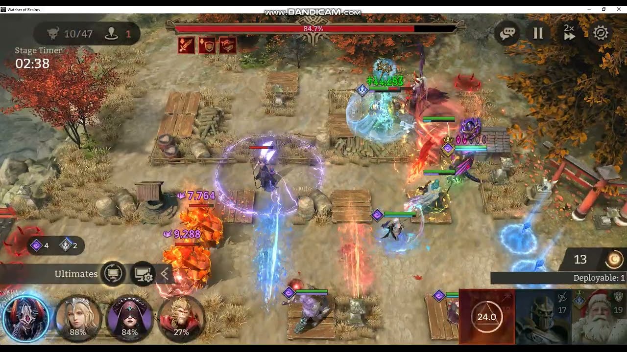 Watcher of Realms Tower Stage 40 Full with Rosalia