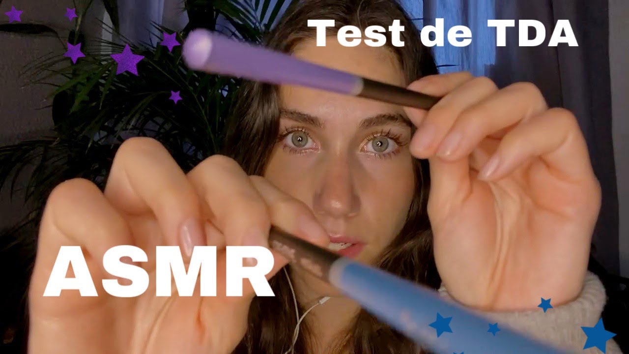 ASMR| Test para el deficit de atención (TDA)
