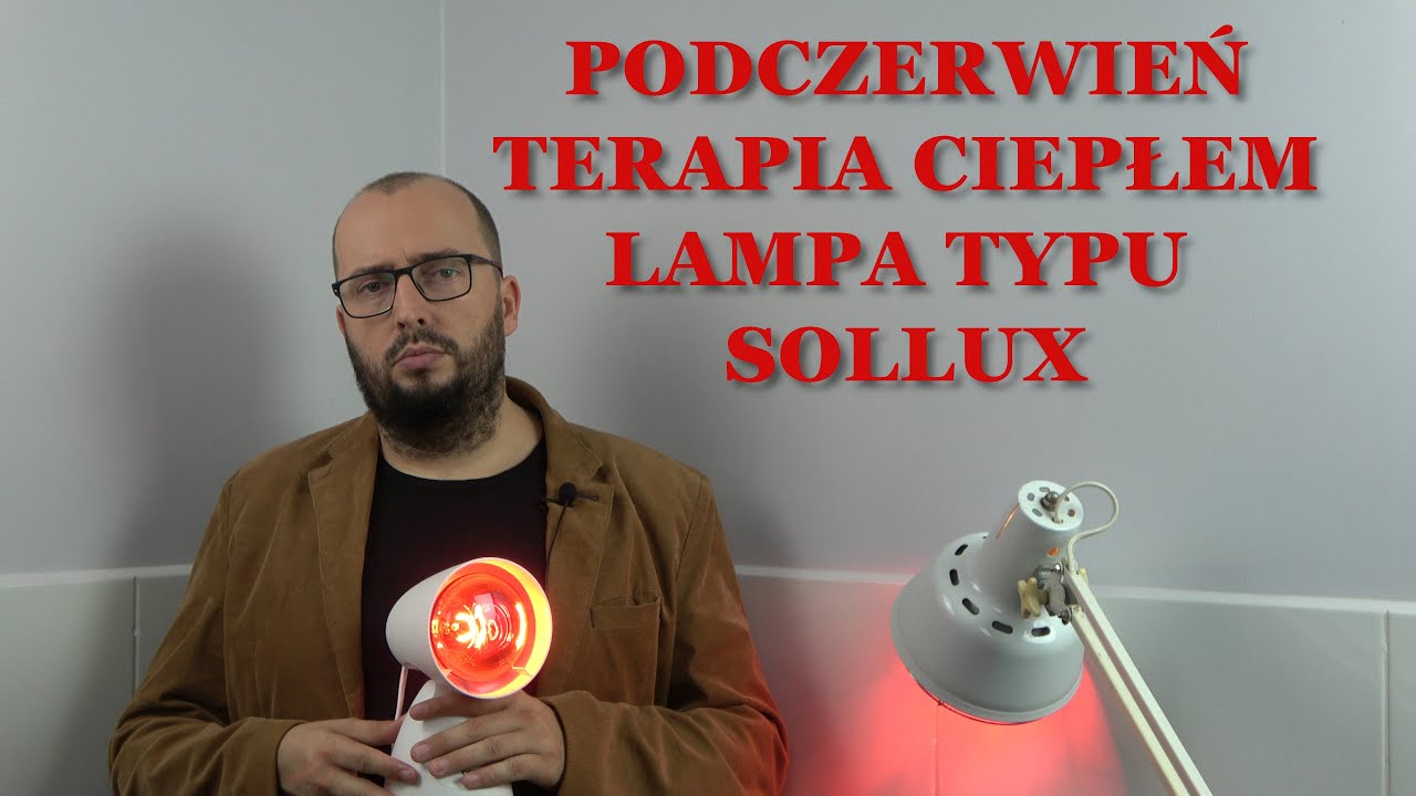 Zabiegi światłem podczerwonym u psa, lampa typu sollux, światłolecznictwo