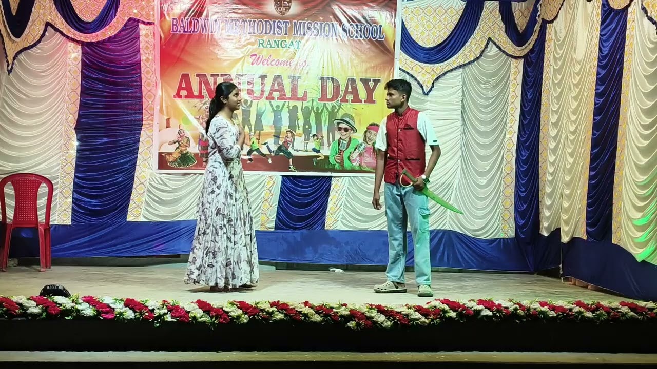 BMMS, Rangat Annual Day Celebration 2025-2026 Meckbeth skit by Class 6 & 8