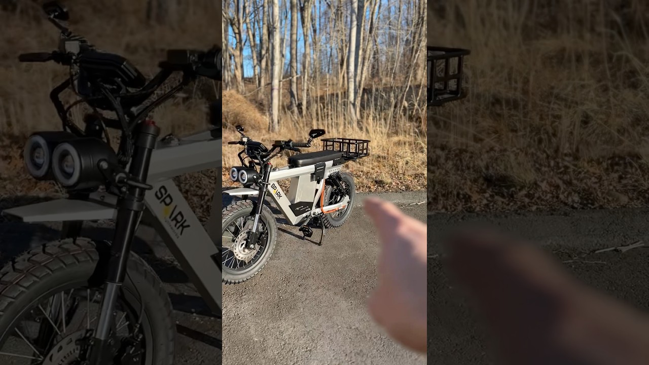 Adding a rear rack to your Brute can take less than 15 minutes. #ebike #electricbike #brute
