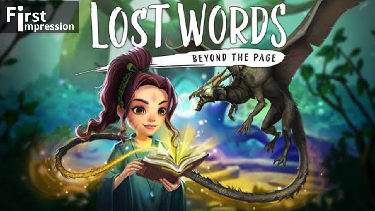 Lost Words - Beyond the Page First Impression - 55mins Walkthrough Gameplay