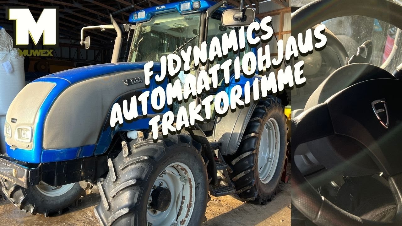 FJDynamics automaattiohjausjärjestelmän asennus traktoriimme