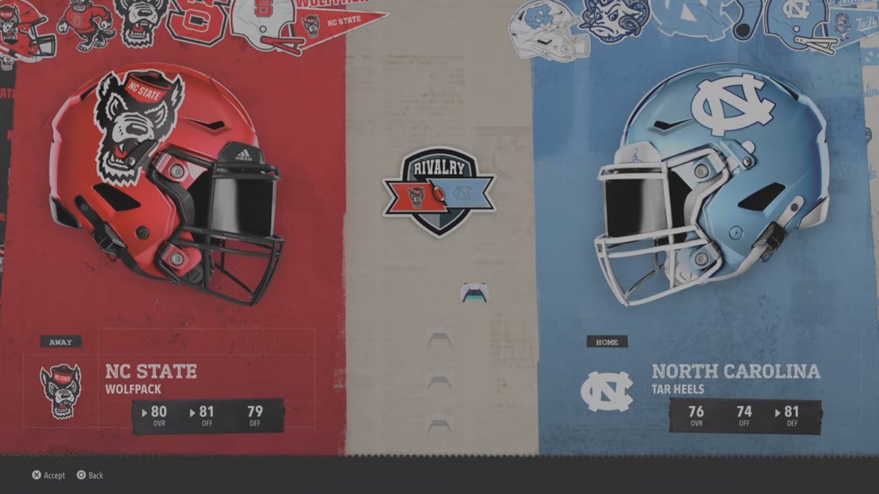 NC State vs North Carolina WK14 2030 AI vs AI