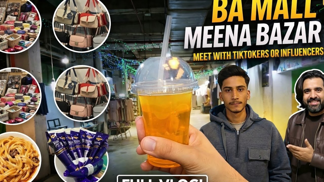 Ba mall meena Bazar Quetta| meet with Quetta other influencers and tiktokers.