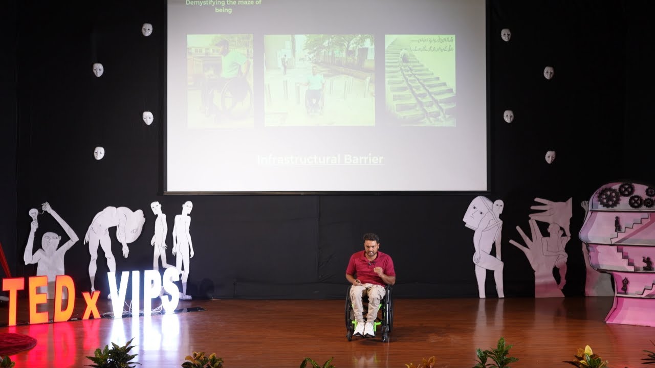 Rising Above Challenges: A Para-Athlete's Journey of Hope and Determination | Shams Aalam | TEDxVIPS
