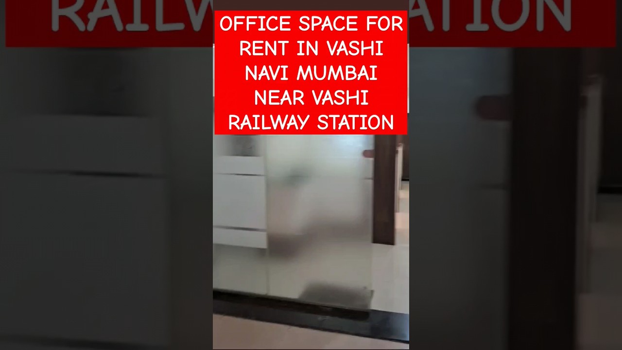 FURNISHED OFFICE SPACE FOR RENT IN VASHI NAVI MUMBAI | #office #officespace #vashi #navimumbai