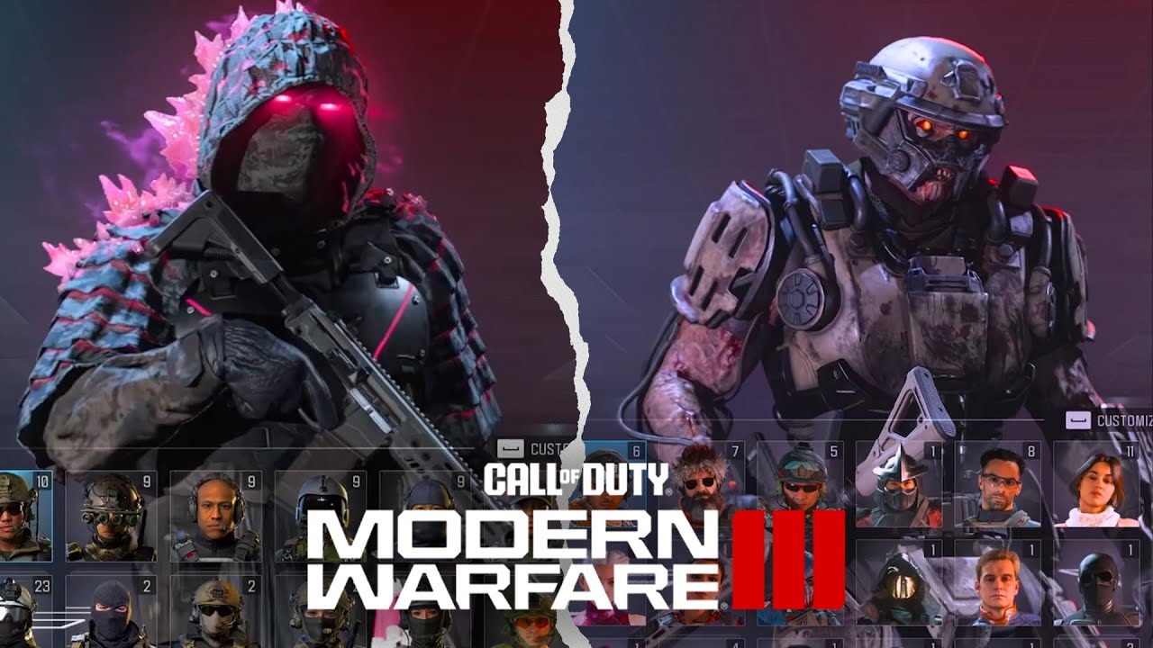 NEW All Upcoming MW3 Season 3 Cosmetic Bundles Operator Skins SKINS GODZILLA SHIMO SKAR KING