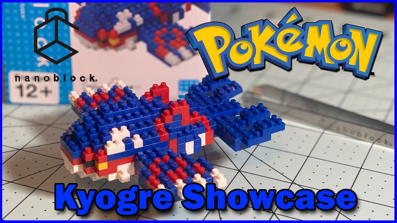 Nanoblock Pok&eacute;mon: Kyogre Showcase