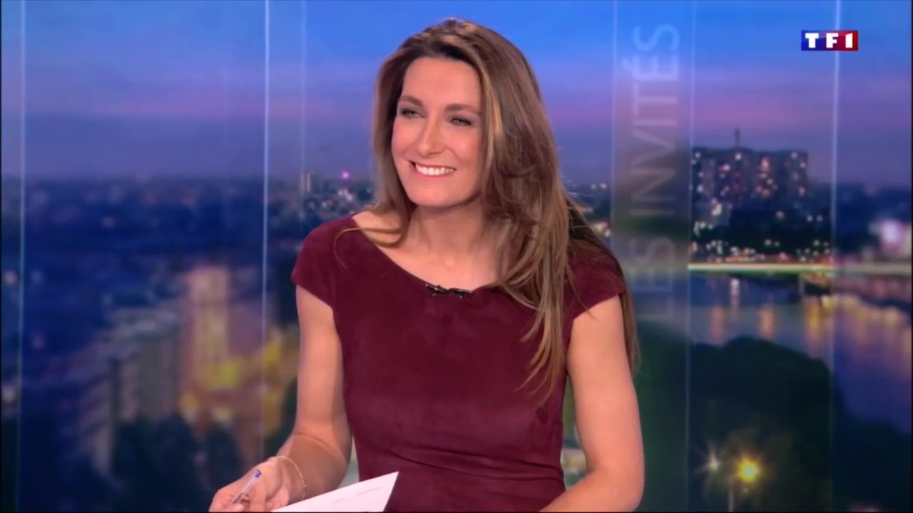 Gloria Colston et Omar Sy sur le plateau du 20h