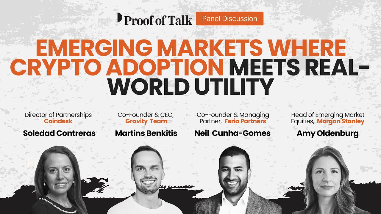 Emerging Markets: Where Crypto Adoption Meets Real World Utility | Proof of Talk 2025