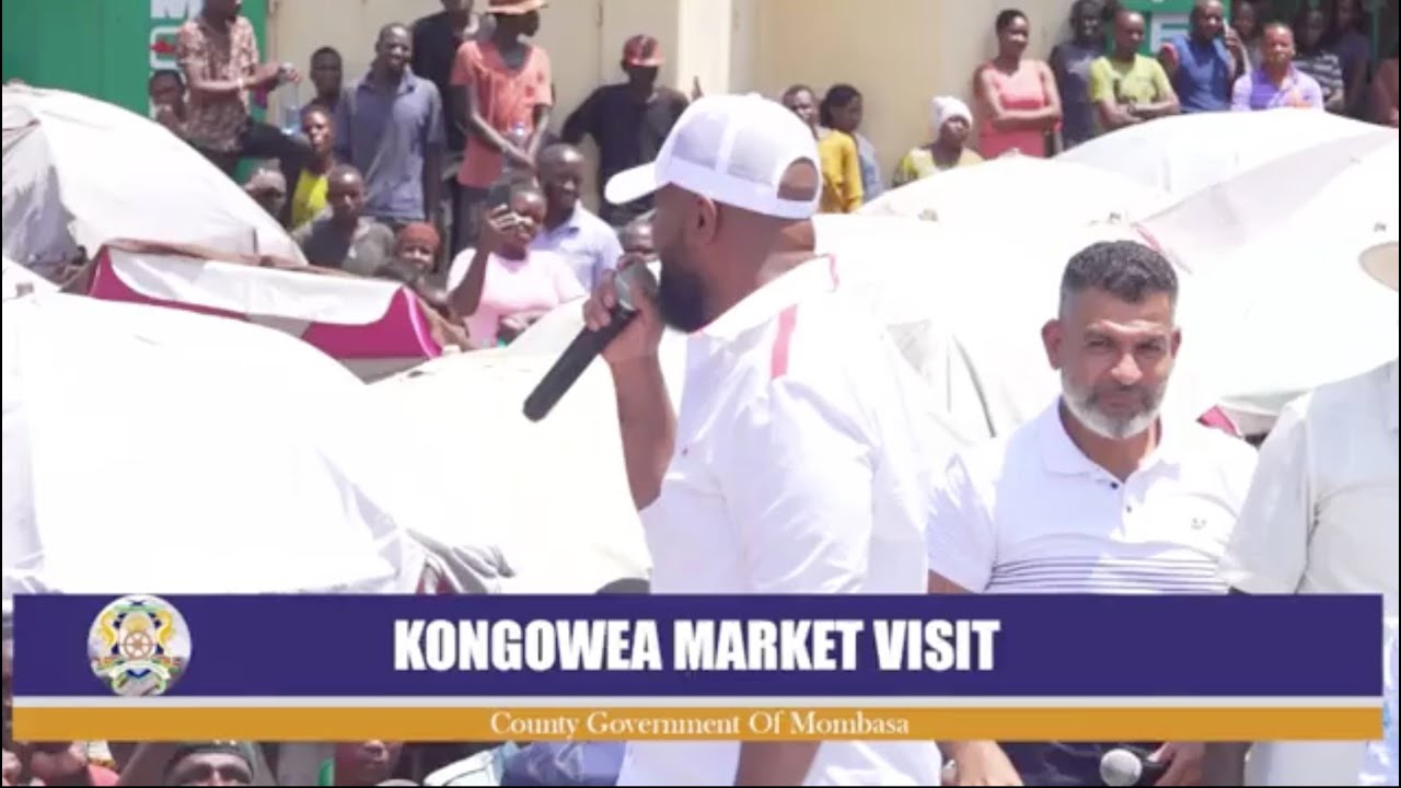 EXCITEMENT in the air as former Gov. Hassan Ali Joho joins ODM Rally in Kongowea Market, Mombasa