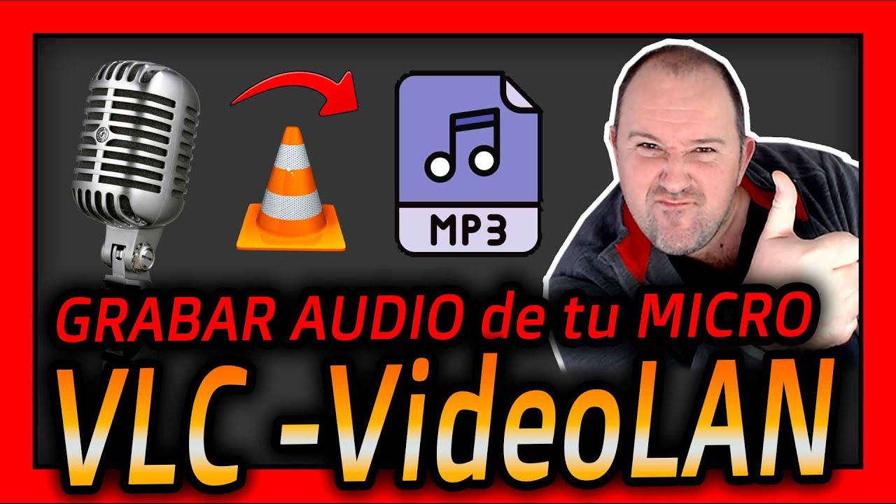 Como Grabar AUDIO de NUESTRO MICROFONO en MP3 ⭐ con VLC VideoLan - 2024