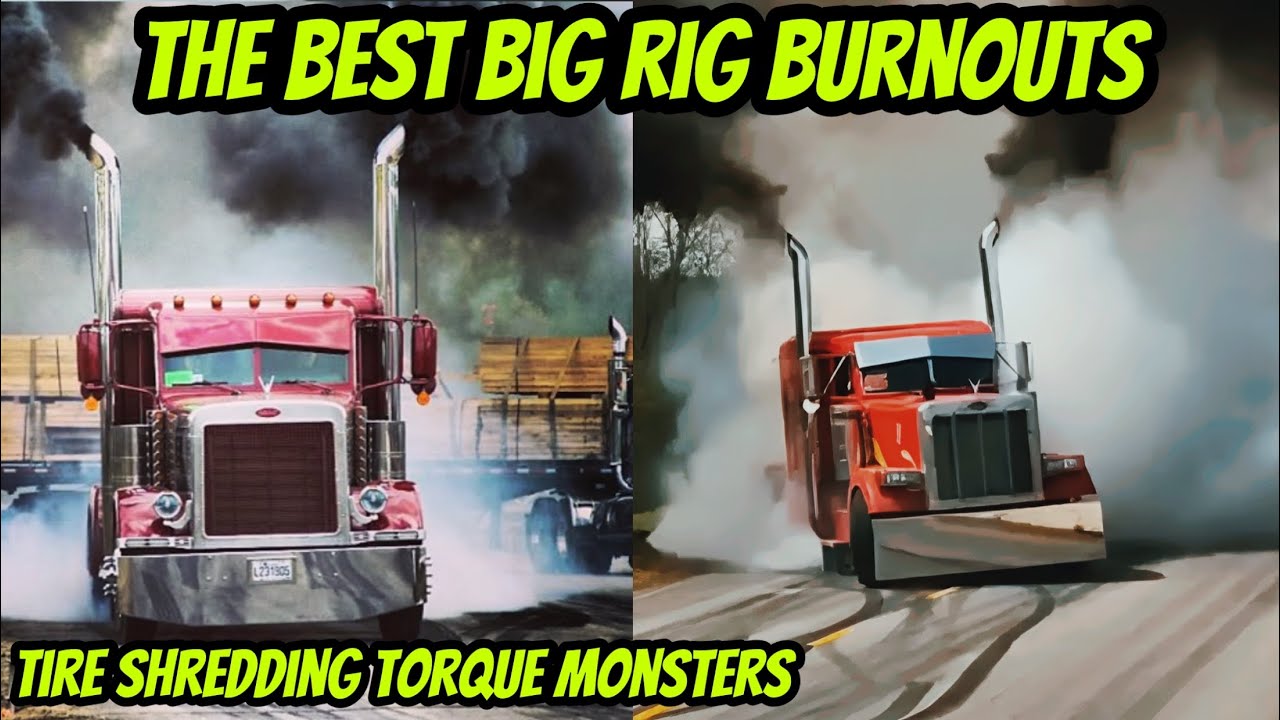 10 BEST Big Rig Burnouts - Absolute TORQUE MONSTERS!! 