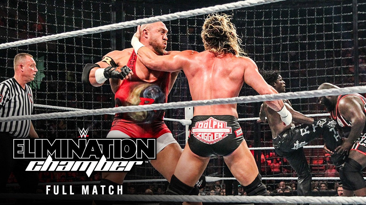 FULL MATCH: Intercontinental Title Elimination Chamber Match: Elimination Chamber 2015