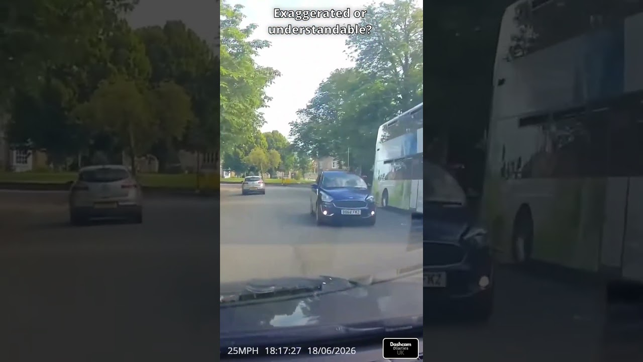Exaggerated Or Understandable - Dashcam UK Road Rage, Bad Drivers